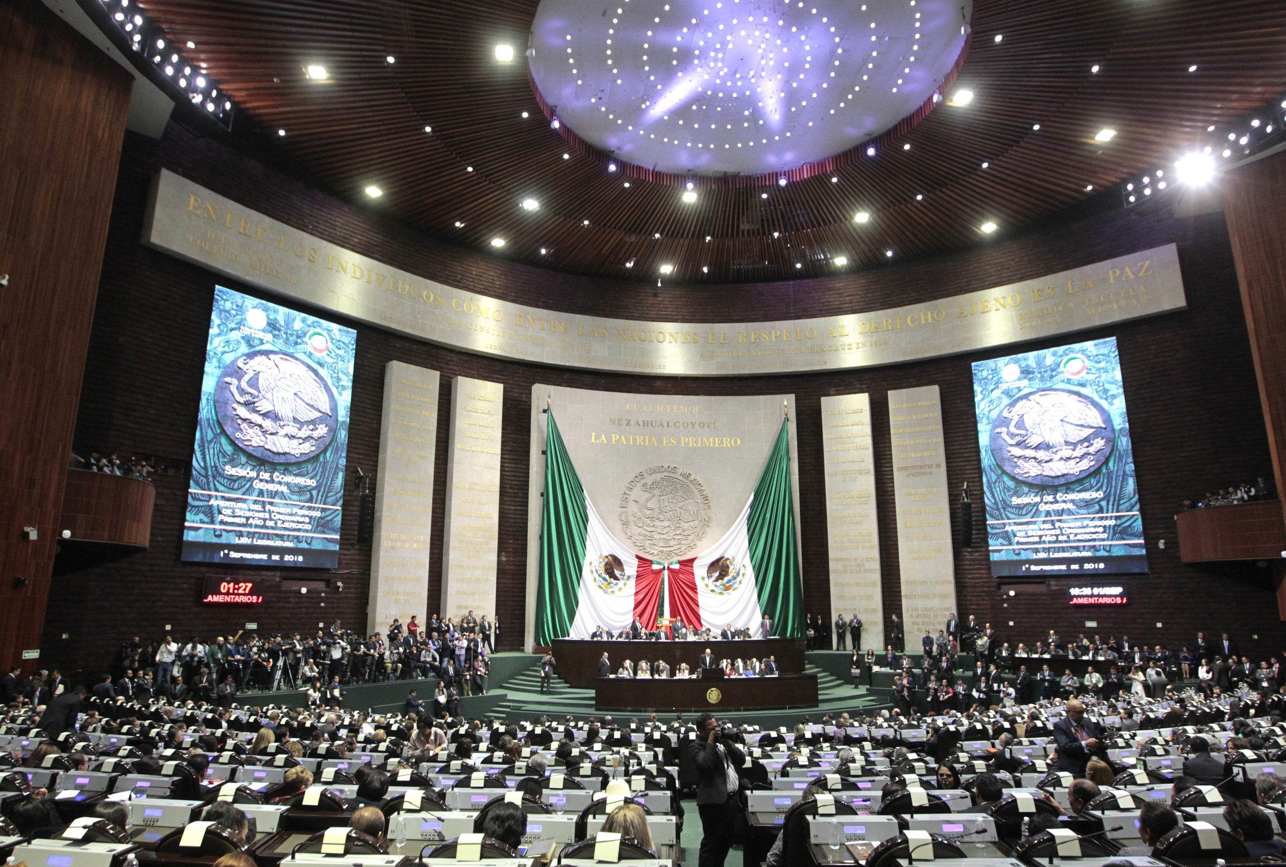 Llegan a San Lázaro listas de candidatos para elección Judicial