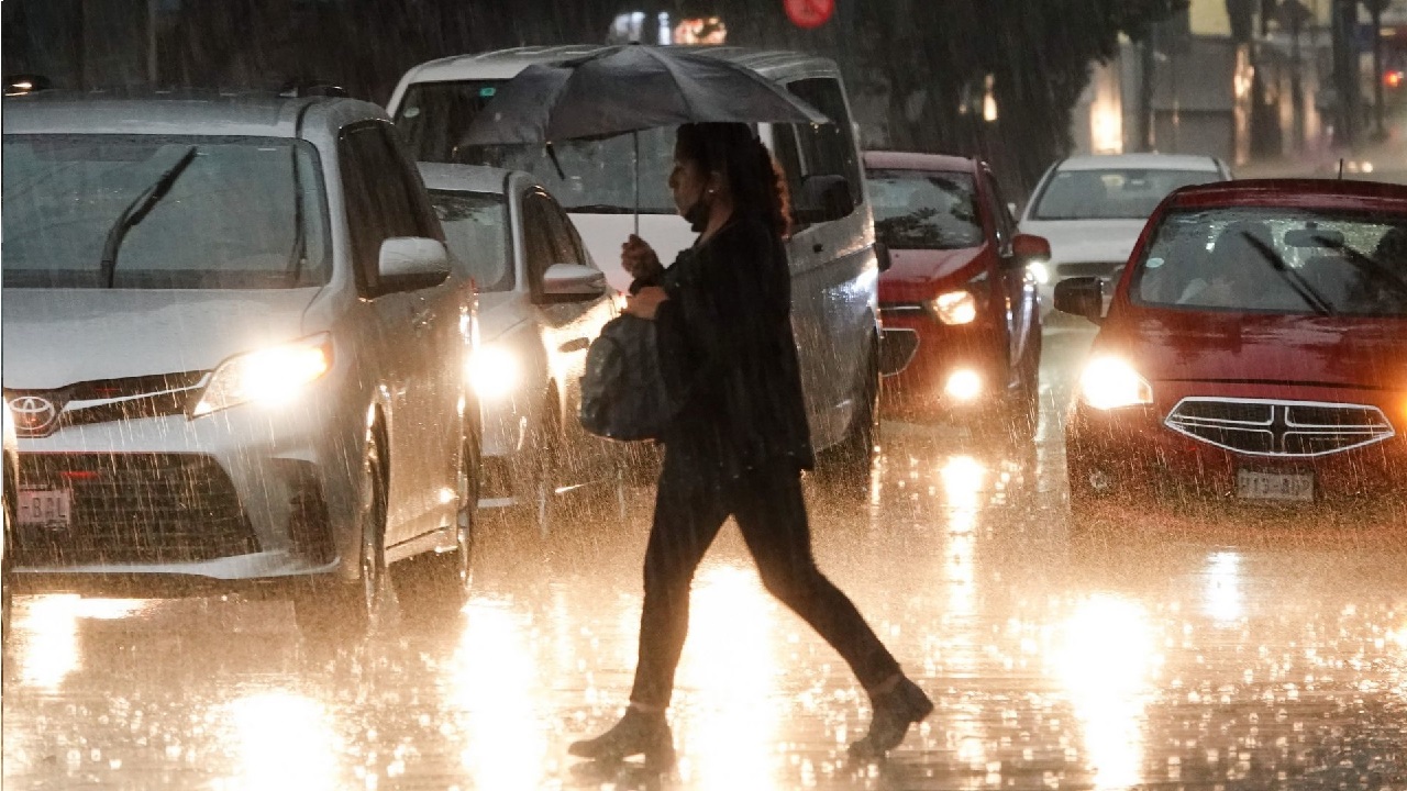 Activan Alerta Amarilla por fuertes lluvias en la CDMX