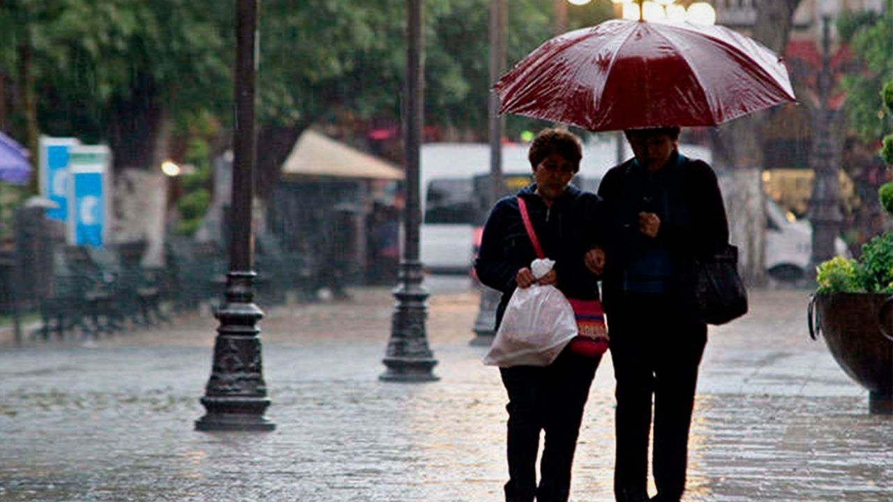 ¡Alerta! Lluvias fuertes y granizo en el Valle de México