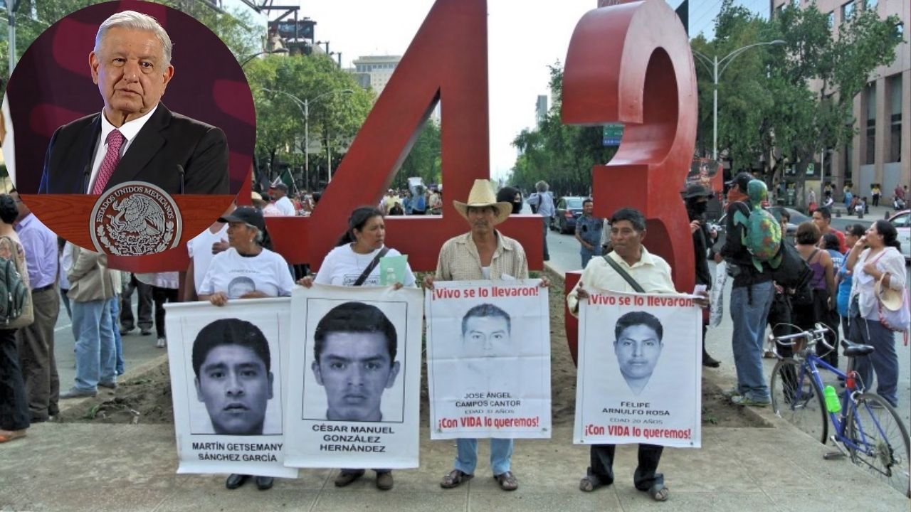 A 11 años de Ayotzinapa, familiares marchan por verdad y justicia