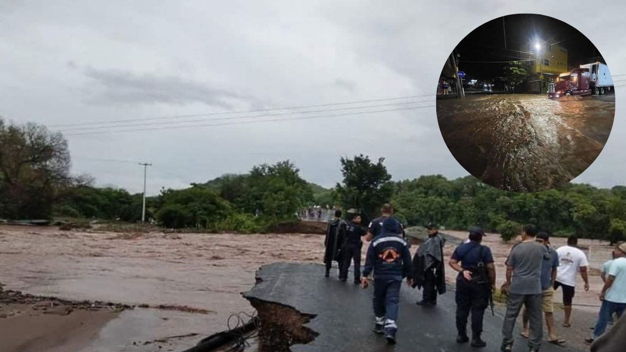 Se desborda el Río Coyuca en Costa Grande