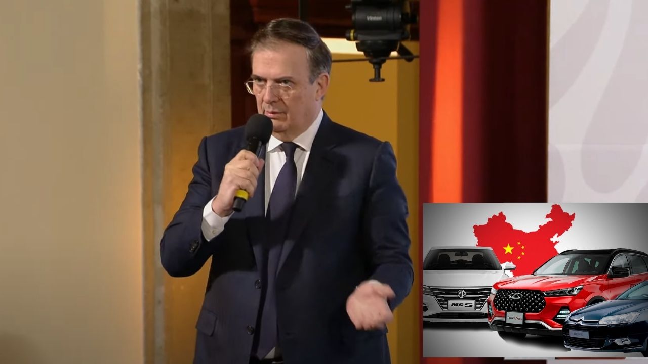 Ebrard celebra reducción de aranceles para autos mexicanos en EU