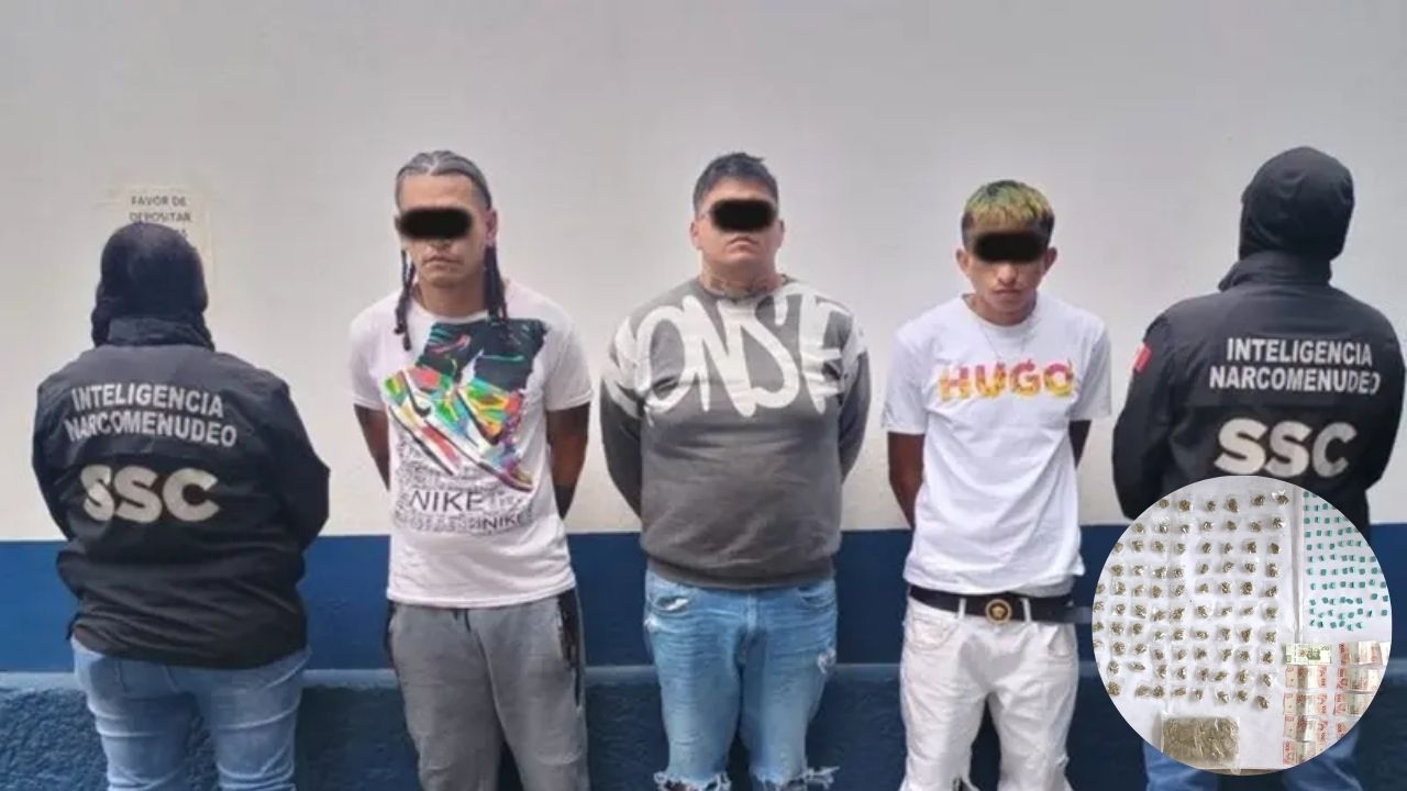 Detienen a presuntos integrantes de la Unión Tepito