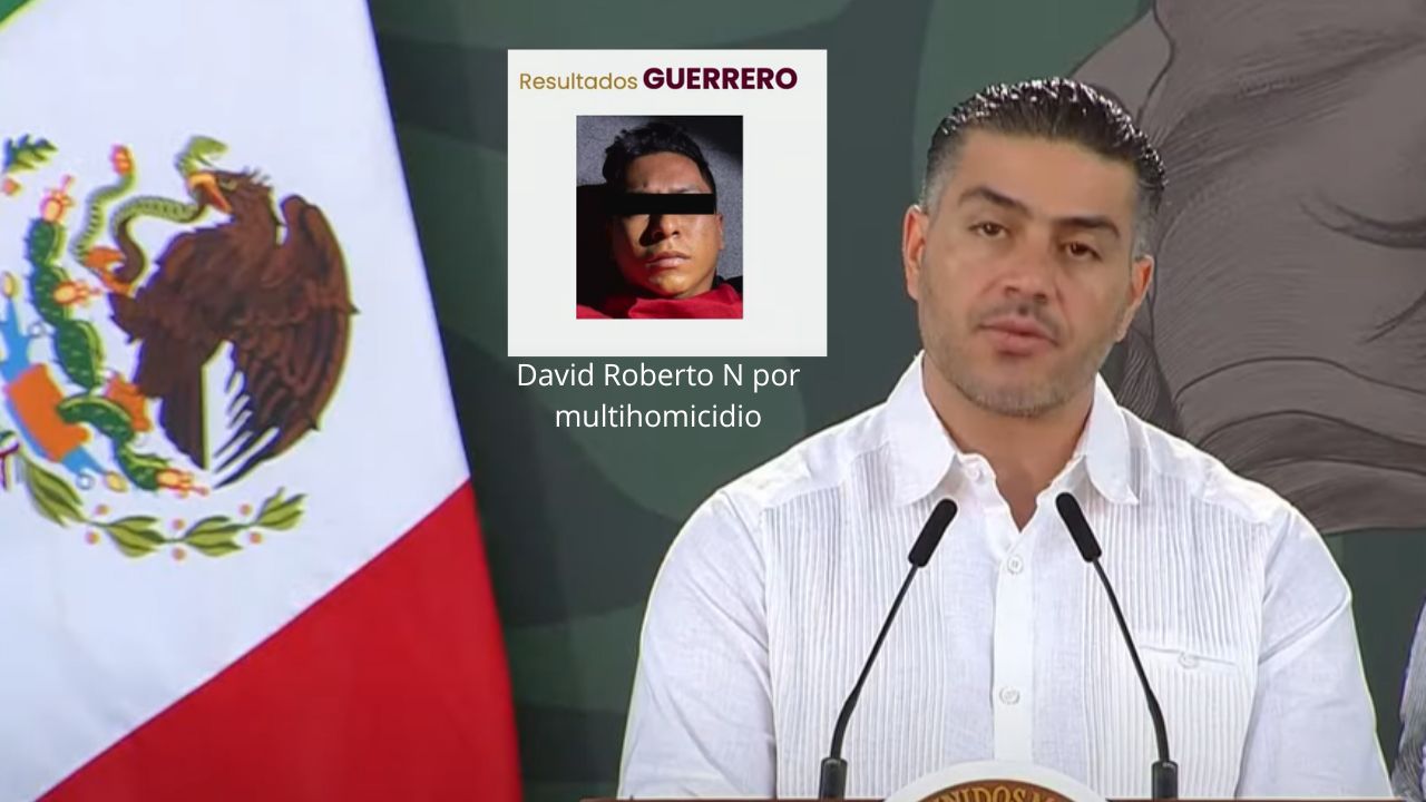Cae David Roberto N por  multihomicidio en  Tres Palos, Guerrero
