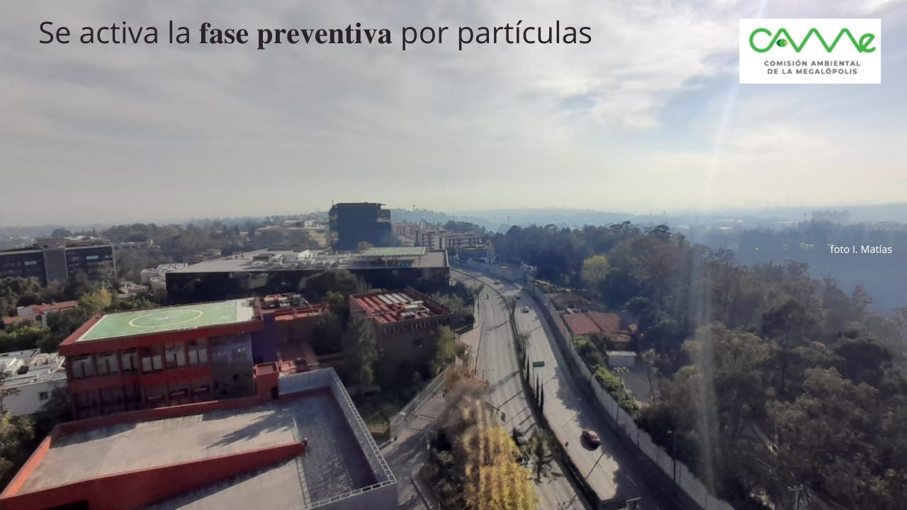 Se activa fase preventiva de Contingencia Ambiental en el Valle de México