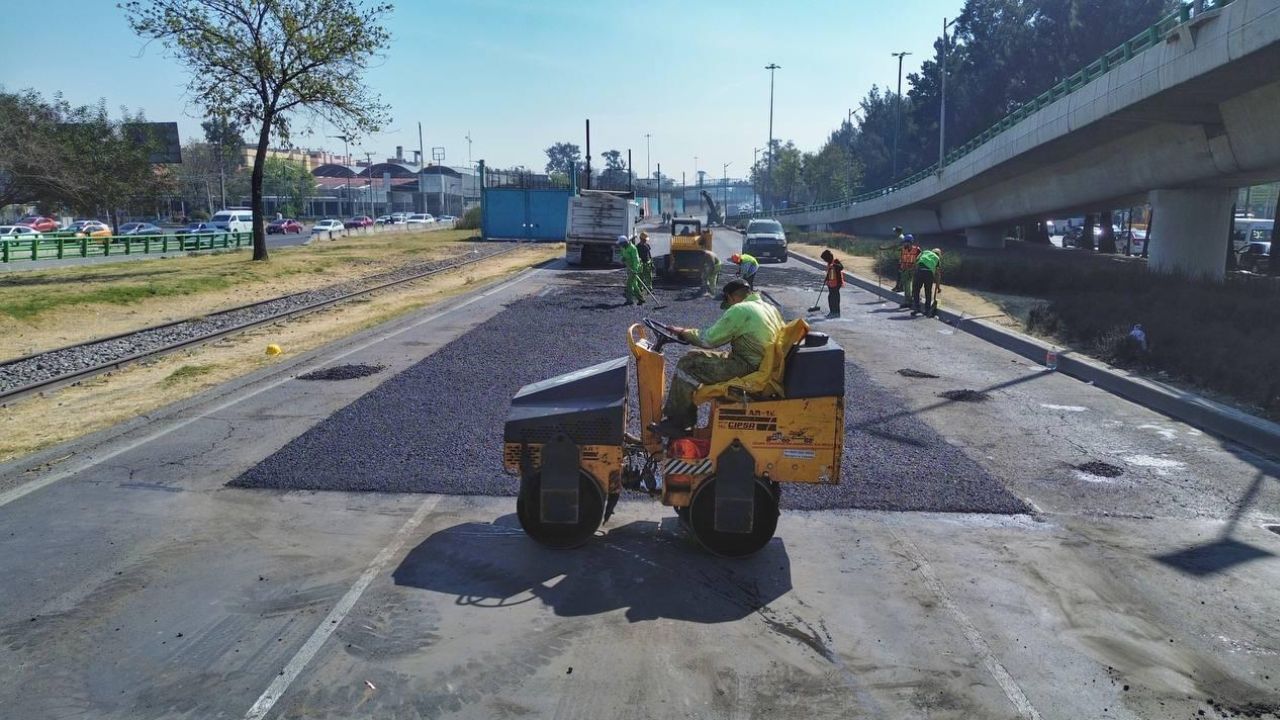 CDMX avanza en la reparación de baches
