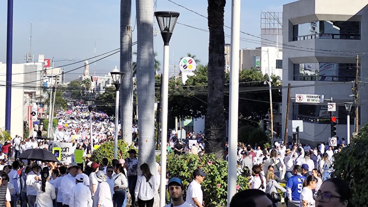 Segunda Marcha por la Paz en Sinaloa