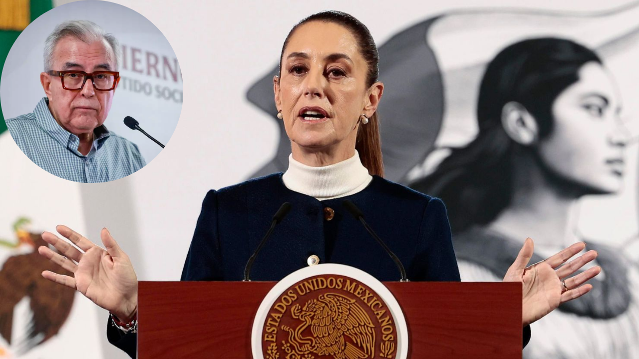 Yo no quito ni pongo gobernadores, afirma Sheinbaum sobre Rubén Rocha 