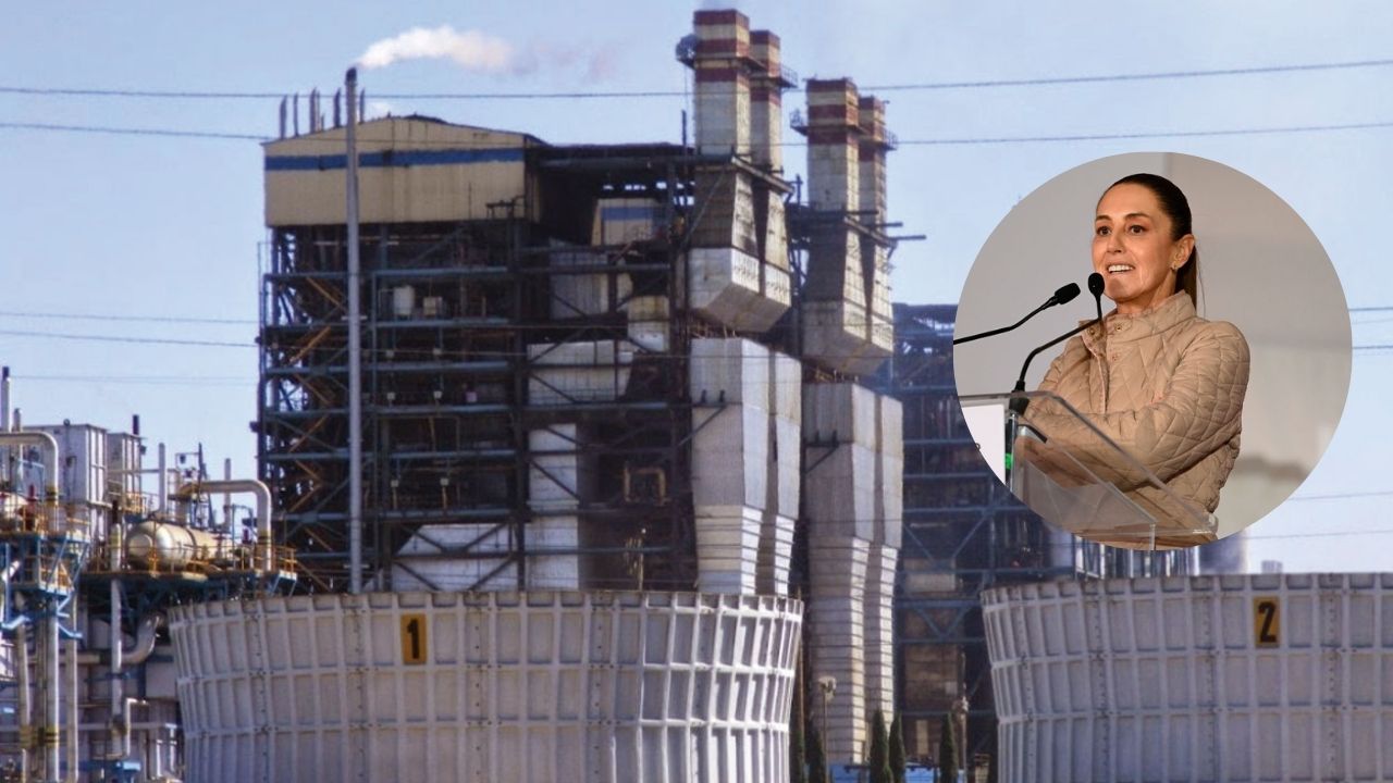 Termoeléctrica de Tula se convertirá a gas natural: Sheinbaum