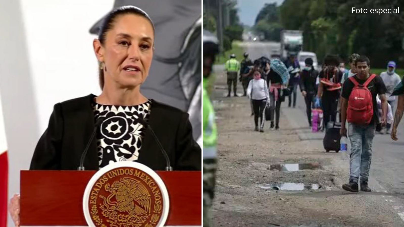 México retornará a sus países de origen a migrantes: Sheinbaum