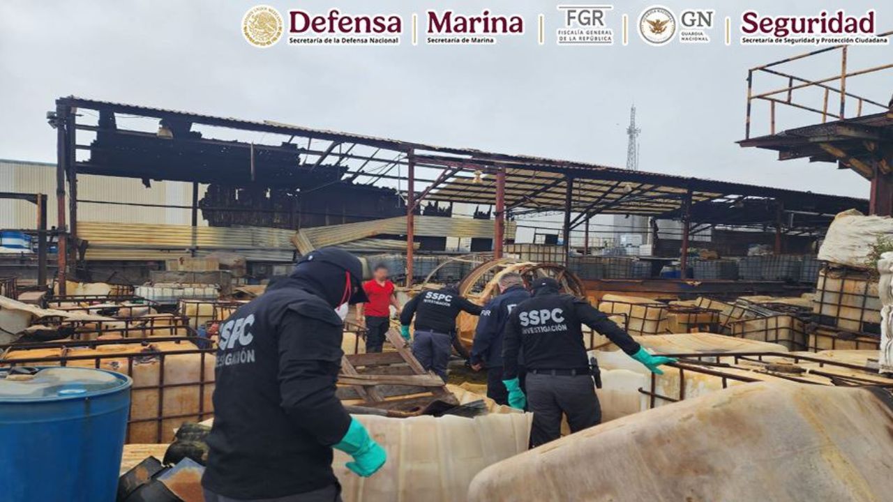 En Nuevo León desmantelan laboratorio clandestino  