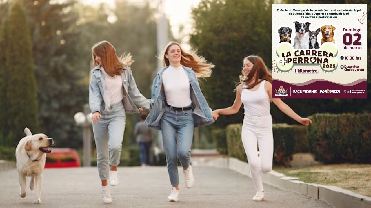 Neza realizará la Carrera más Perrona
