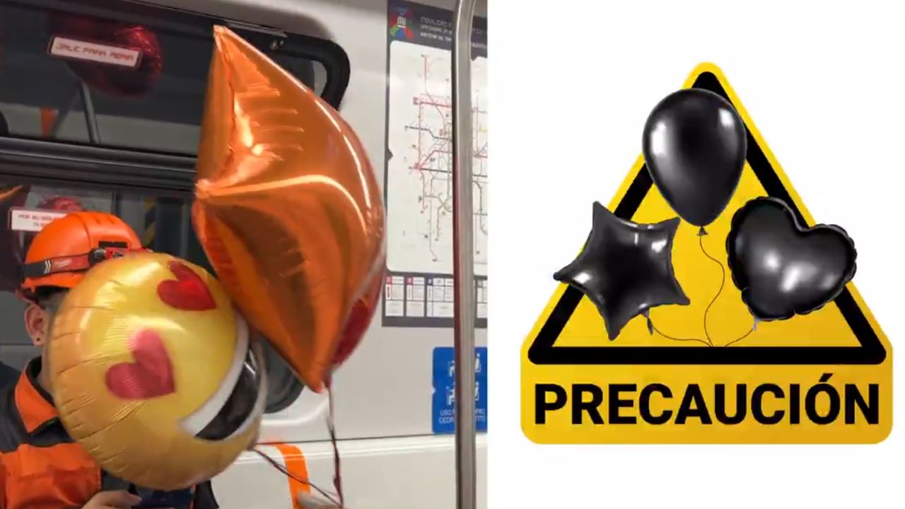STC Metro permitirá el ingreso de globos metálicos