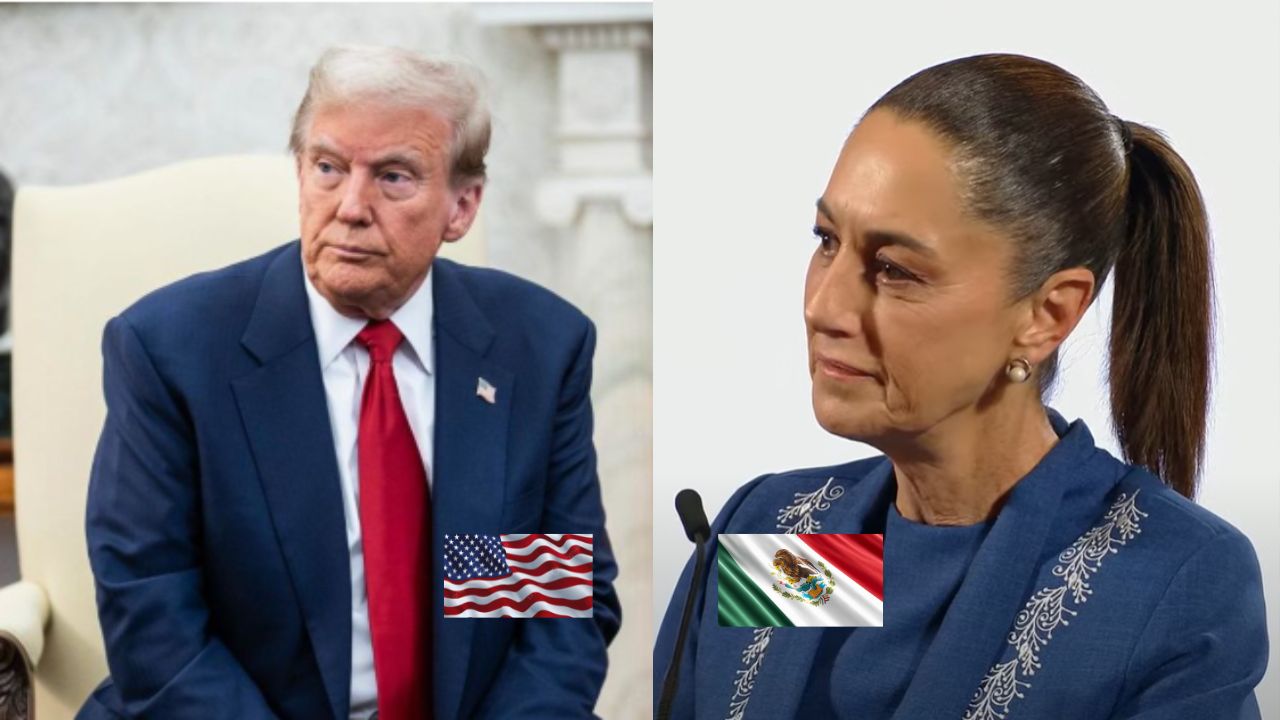 Nuevamente Trump elogia a Sheinbaum