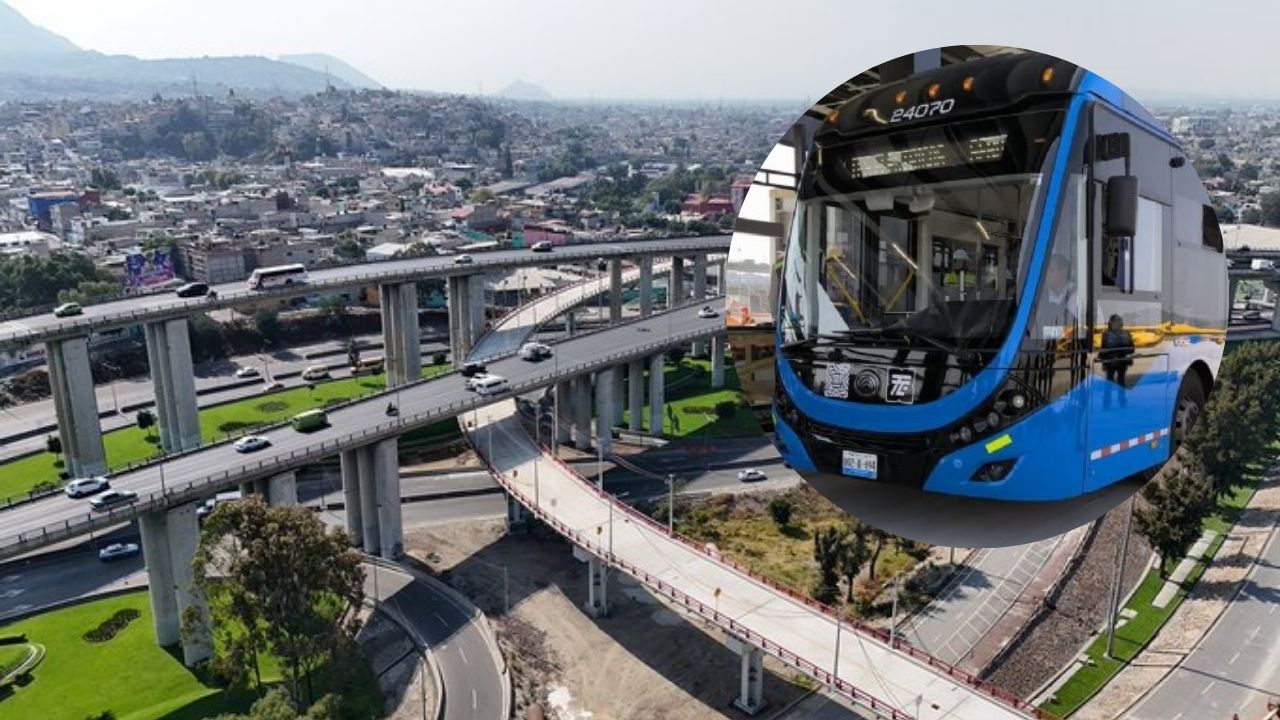 Concluyen trabajos del viaducto elevado Trolebús Chalco-Santa Martha