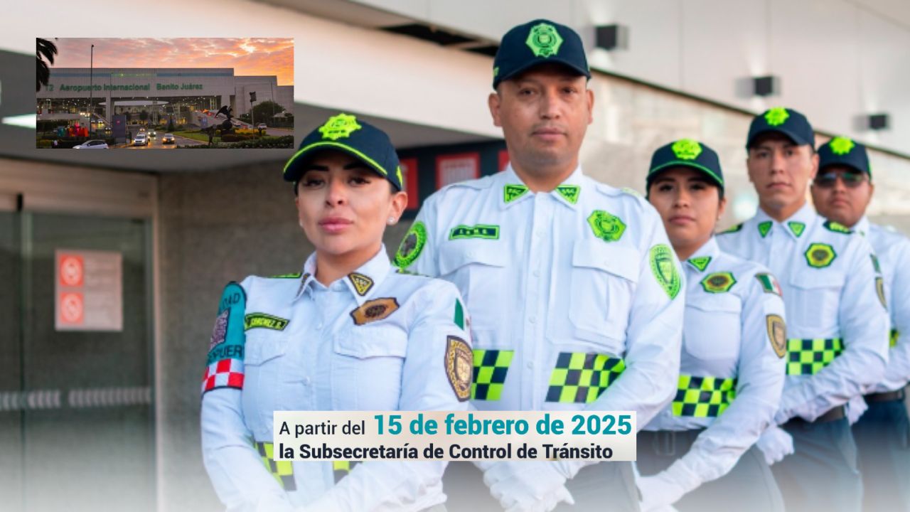 En el AICM habrá despliegue de elementos de tránsito