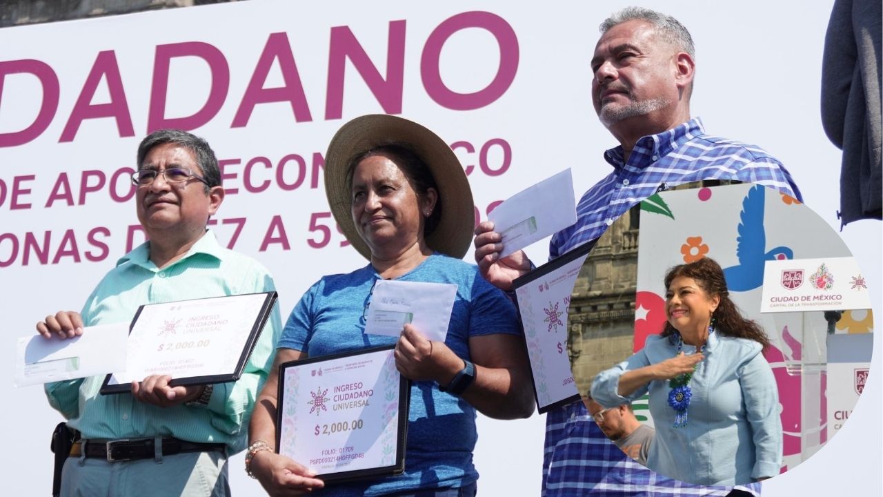 En marcha “Ingreso Ciudadano Universal” en CDMX