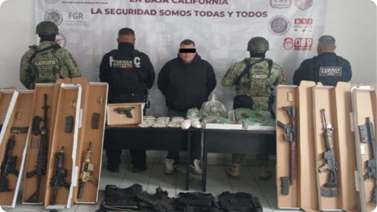Detienen a hombre que llevaba más de mil millones de pesos en drogas