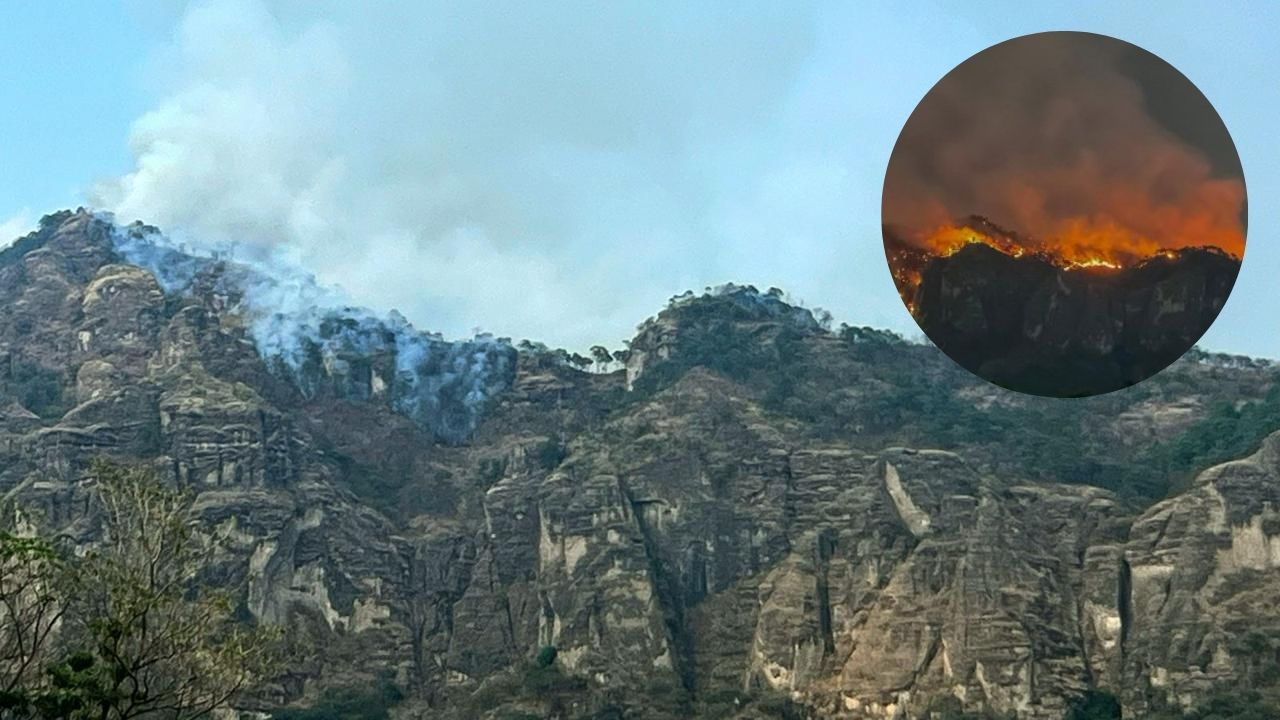 Presentan denuncia por incendio en El Tepozteco