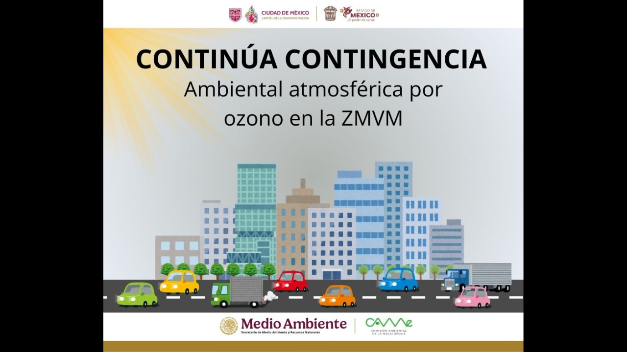 ¡Atención! Se mantiene la Fase 1 de contingencia ambiental en la ZMVM