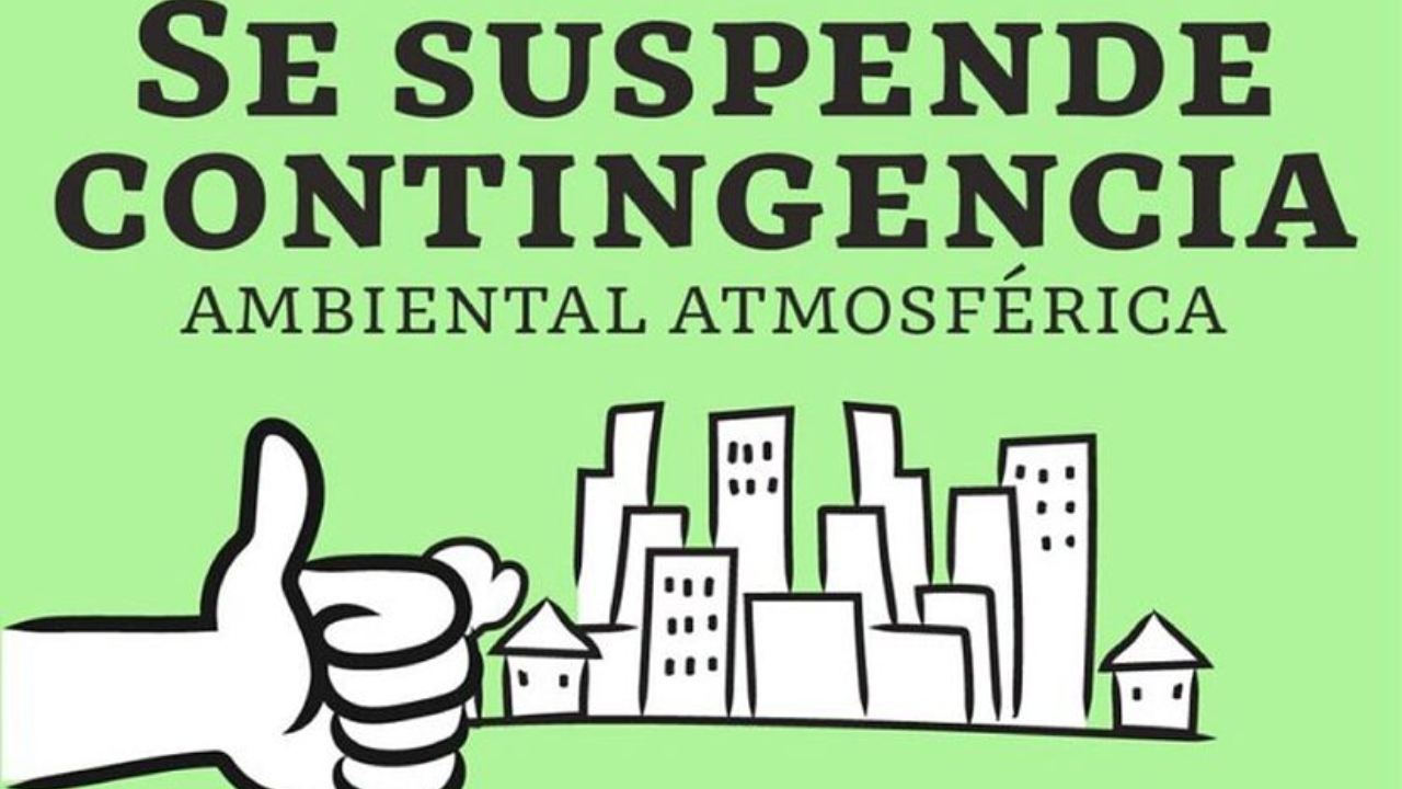 ¡Atención! Se suspende la contingencia ambiental en el Valle de México