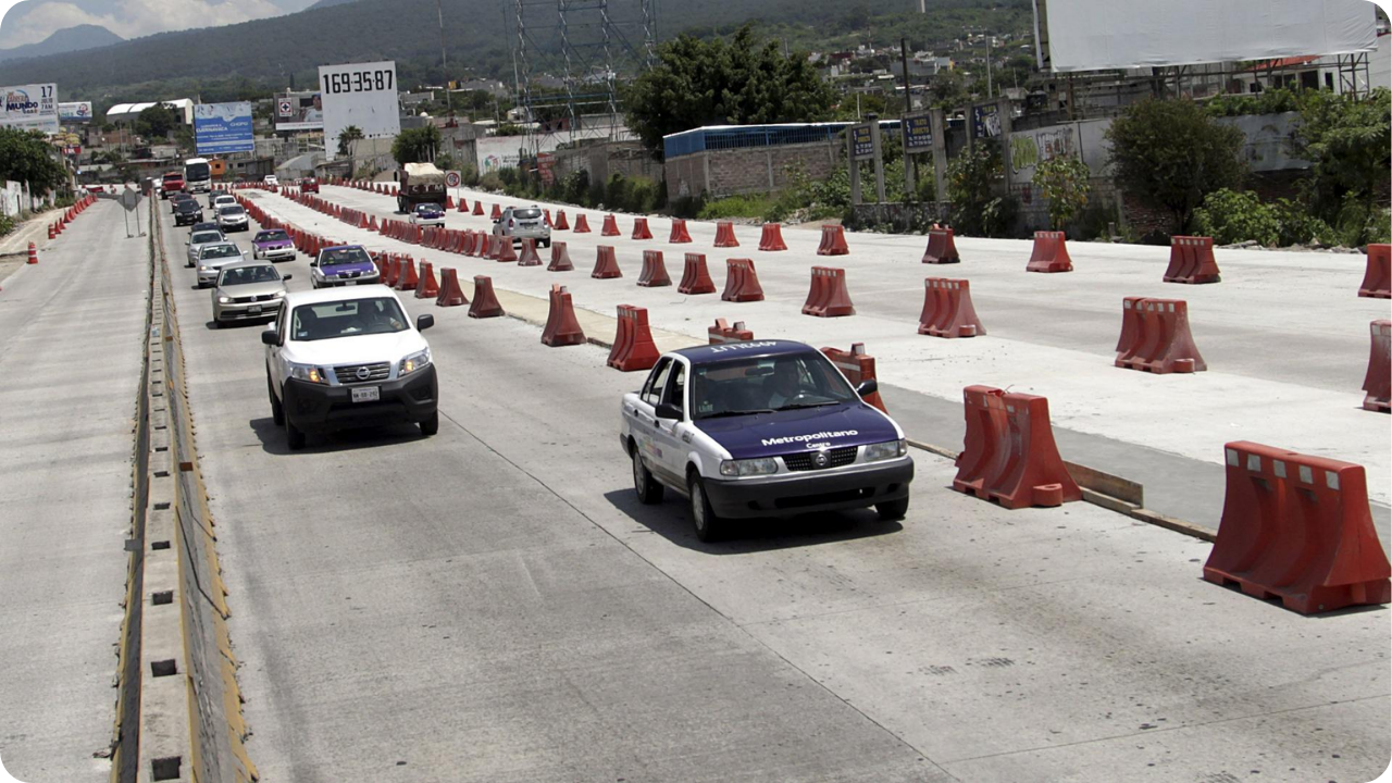 ¡Sal con tiempo! Siguen los cierres viales del libramiento de Cuernavaca