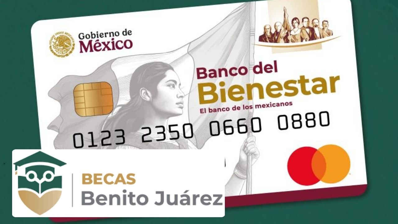 Entrega de tarjetas de becas Benito Juárez 