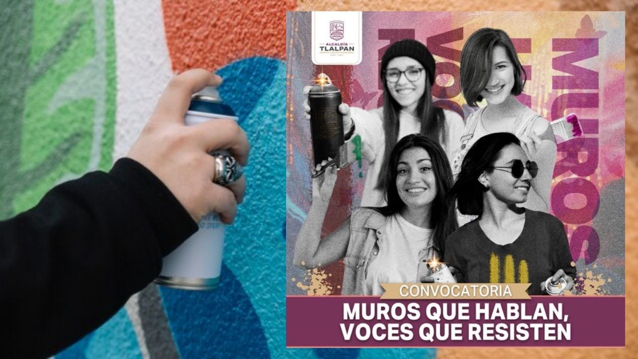 ¿Te gustaría pintar un mural? Tlalpan te invita