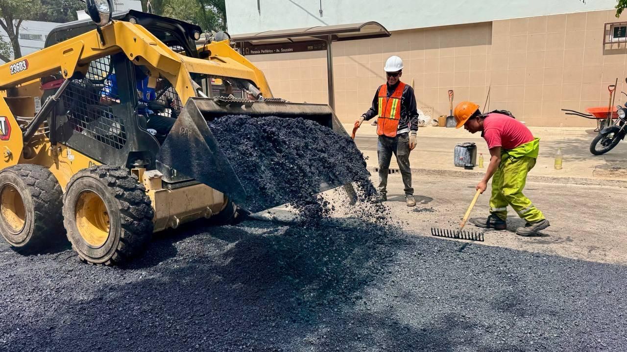Megabachetón repara en 5 días 6 mil 609 baches