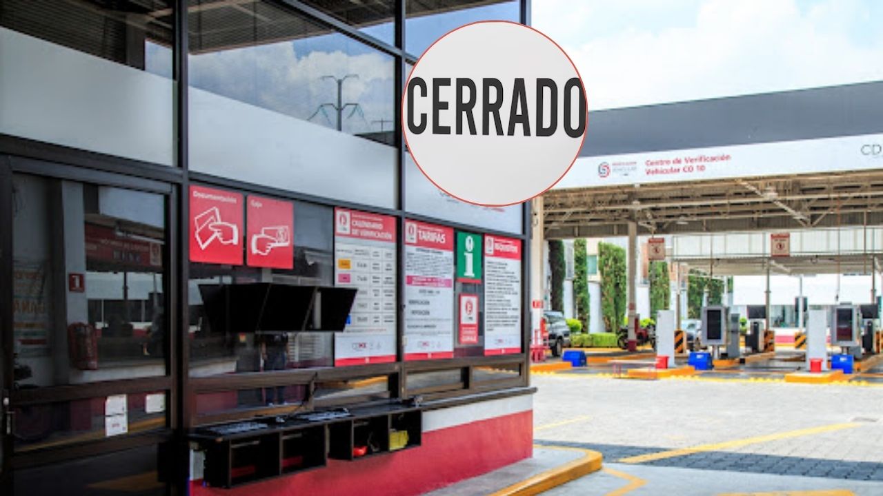 ¡Tómalo en cuenta! Verificentros cierran este lunes