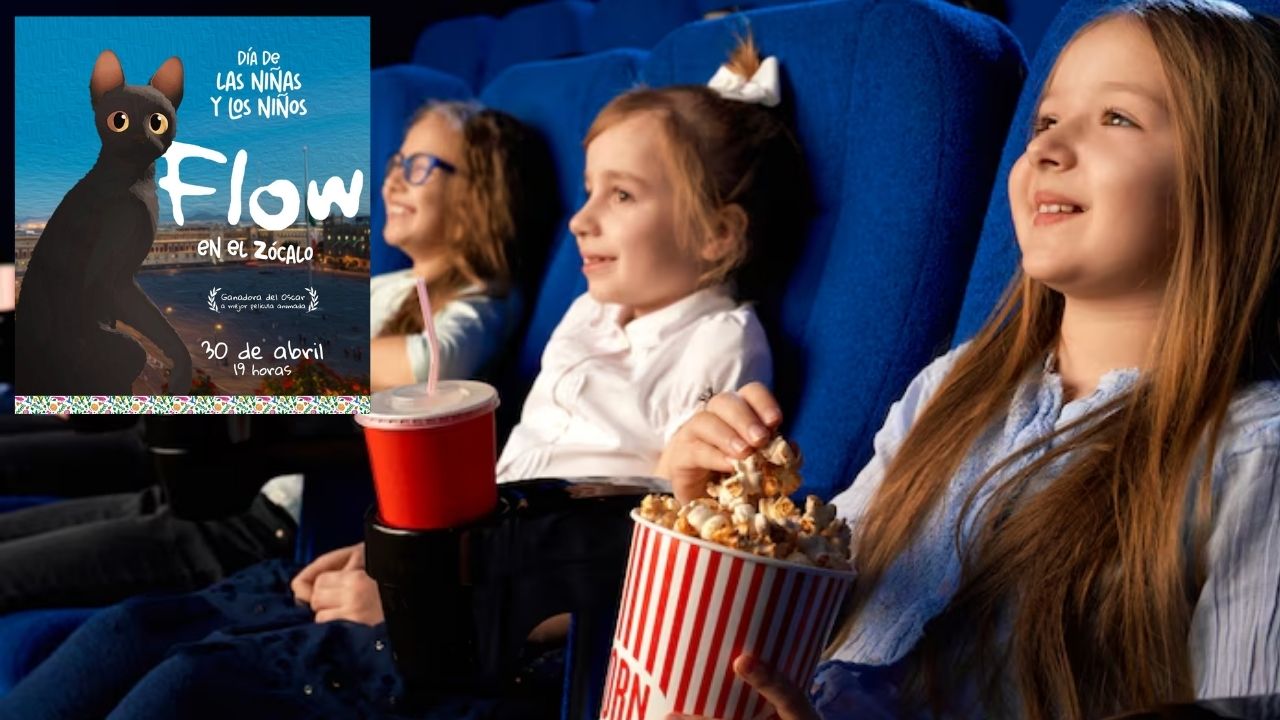 ¡Celebra a los peques! Cine gratis en el Zócalo