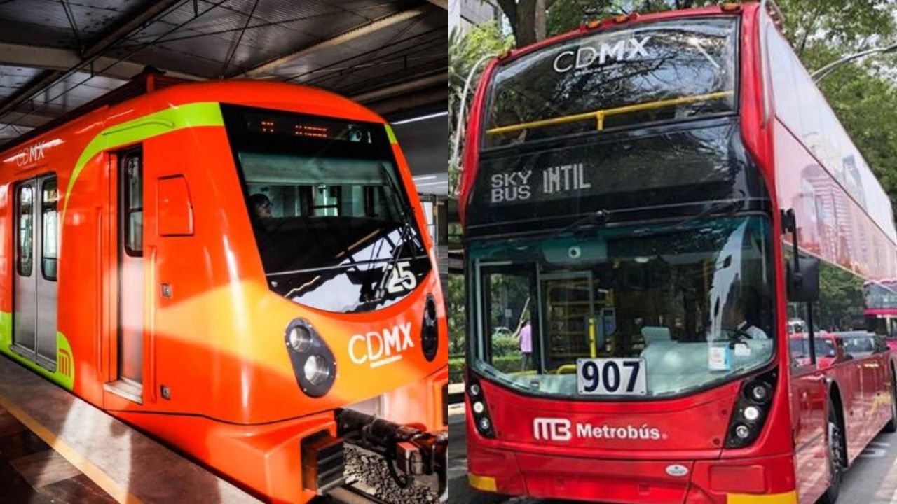 Metro y Metrobús con horario especial