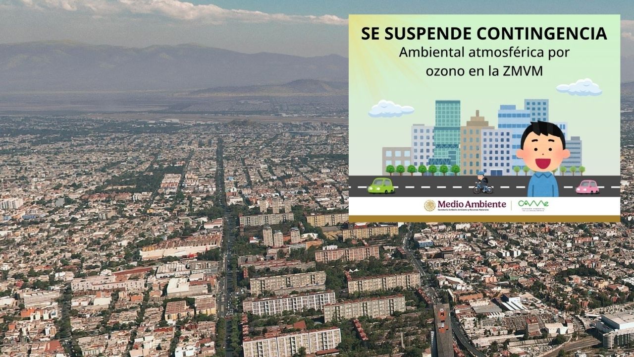 Desactivan contingencia ambiental en el Valle de México