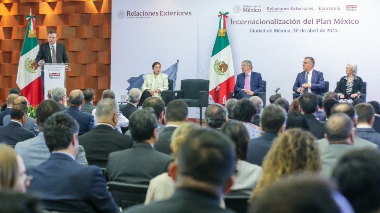 Gobierno va por la internacionalización del Plan México 