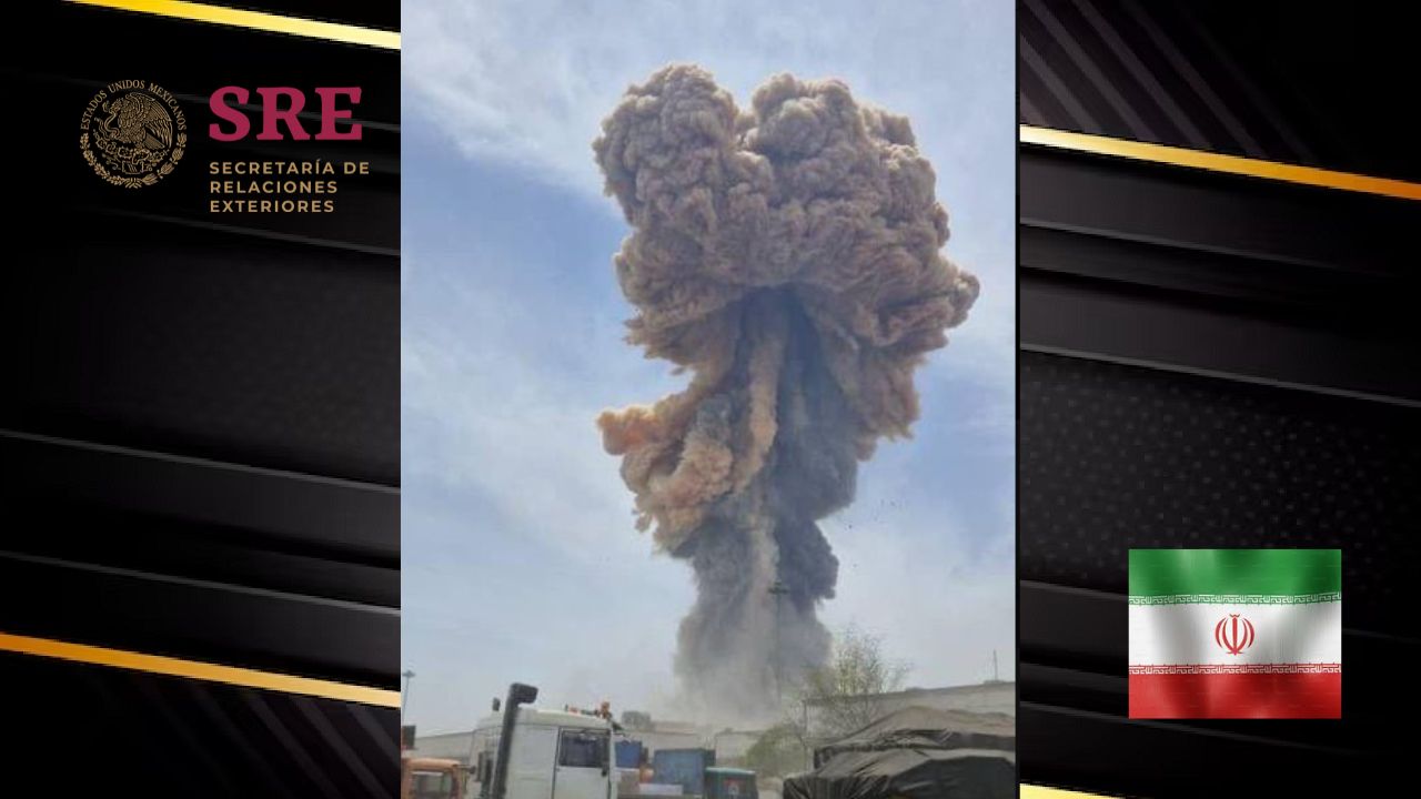 México expresó su solidaridad y condolencias al pueblo de Irán