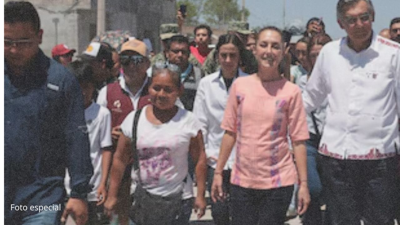 Sheinbaum va a zonas afectadas por lluvias en Tamaulipas