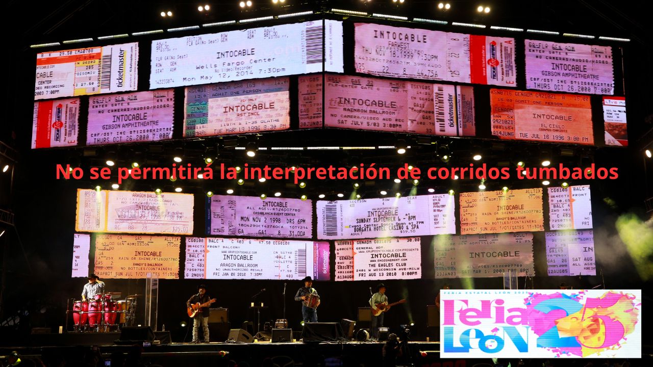 Feria estatal de León dice no a narcocorridos