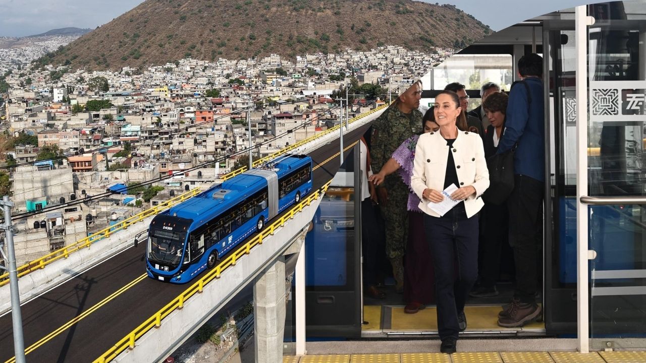 Trolebús Elevado Chalco-Santa Martha abre sus puertas el 18 de mayo