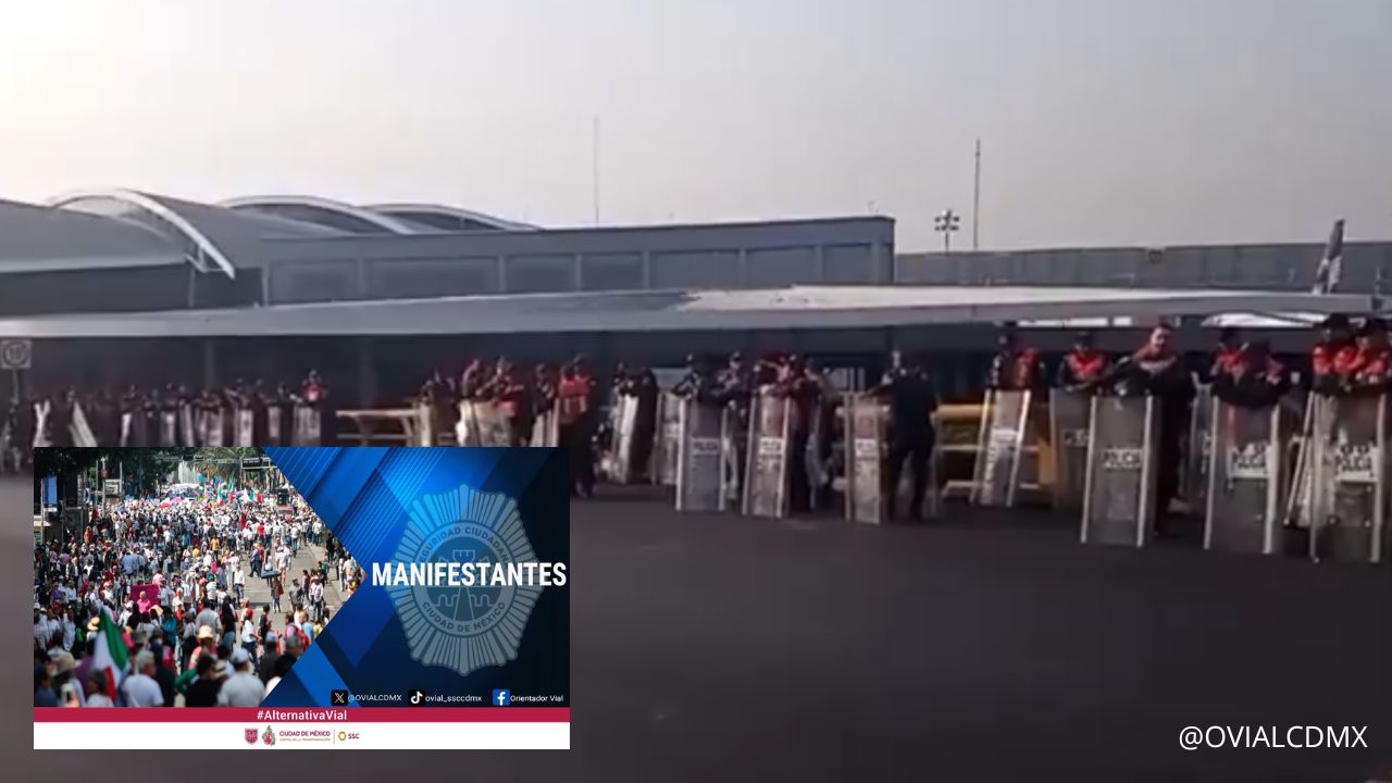 ¡Tómelo en cuenta! SSC resguarda el AICM