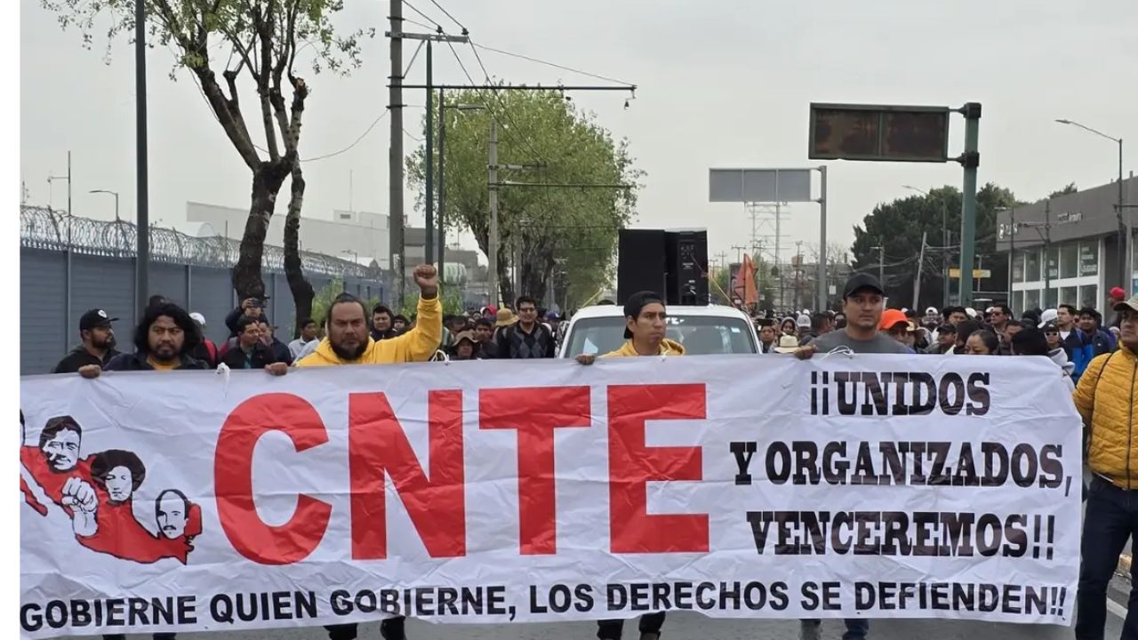 CDMX evita confrontaciones durante protestas de la CNTE