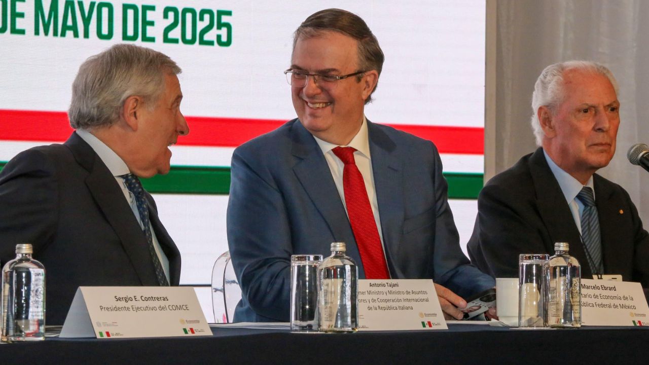 México e Italia acuerdan reforzar inversiones y negocios