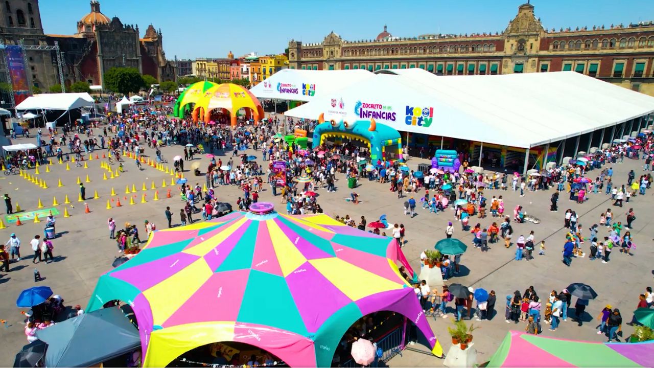 Zocalito de las Infancias fue todo un éxito