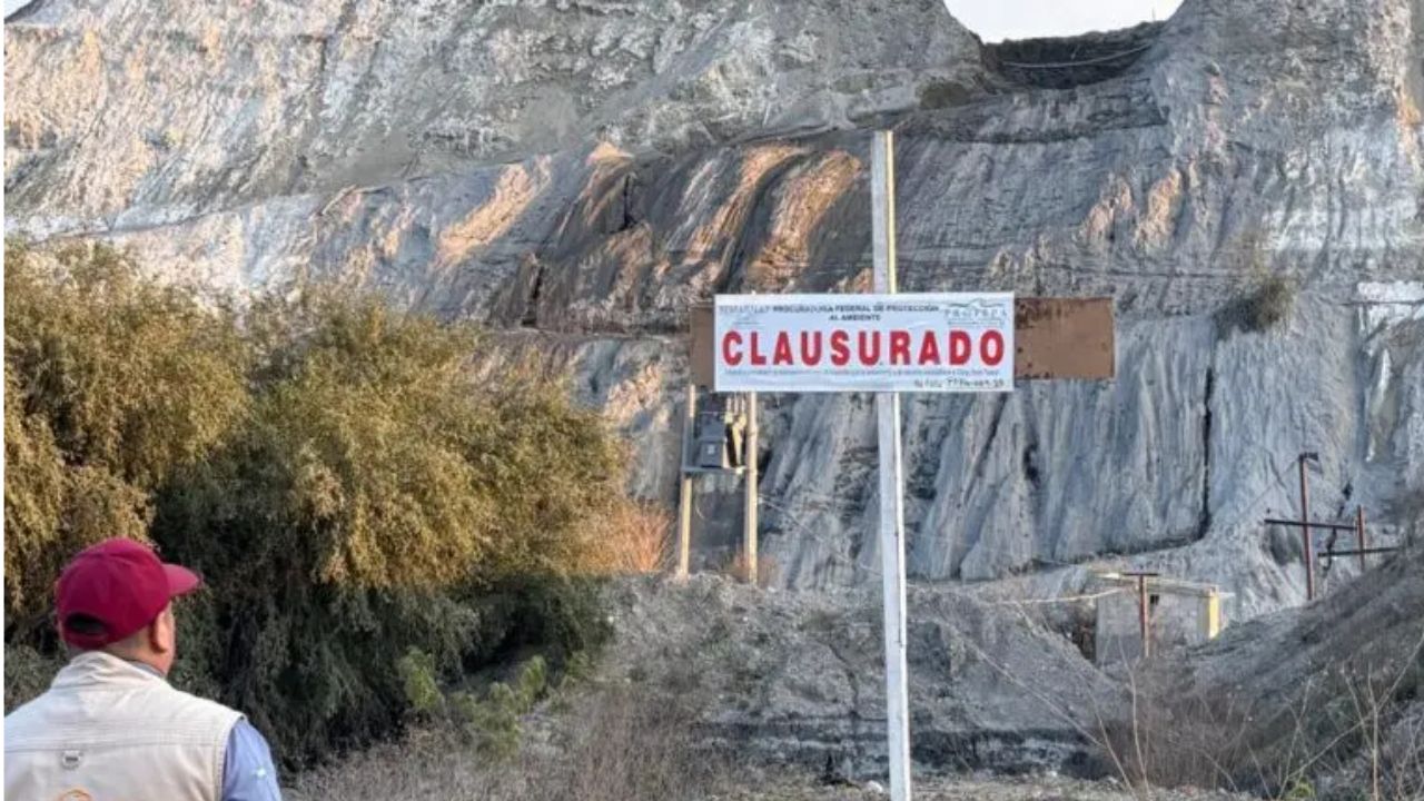 Clausuran minera en Hidalgo por derrame tóxico