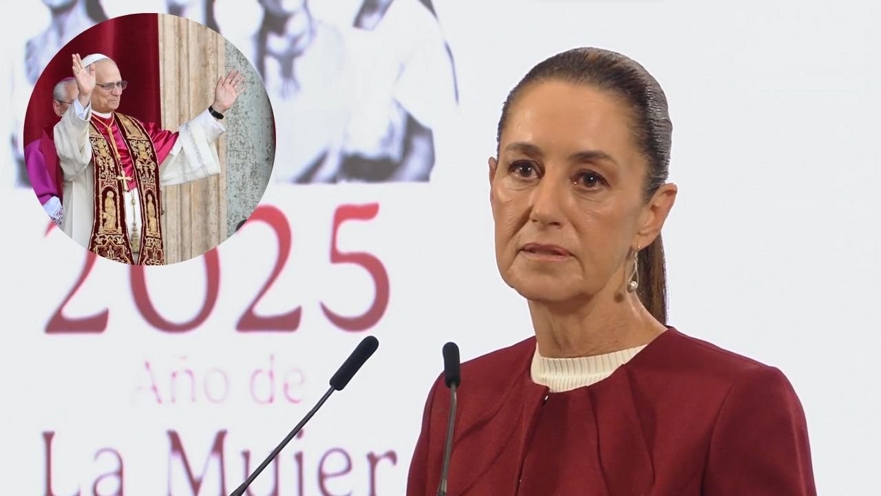 Sheinbaum invitará al Papa León XIV a México