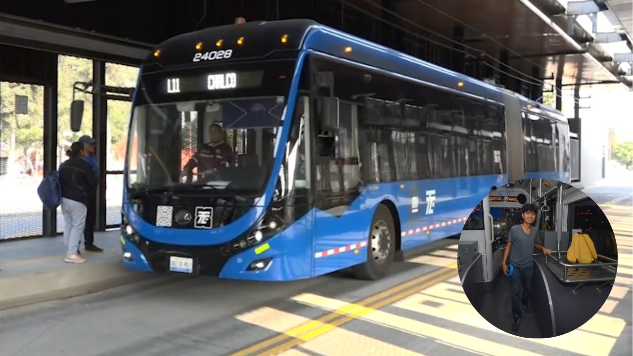 Inicia operaciones la línea de Trolebús Chalco-Santa Martha