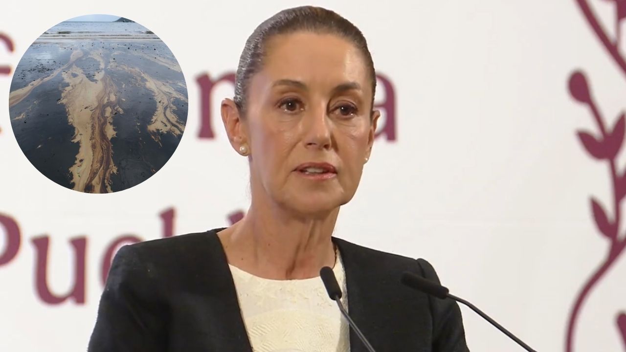 Derrame en Tabasco fue de unos 300 barriles: Sheinbaum