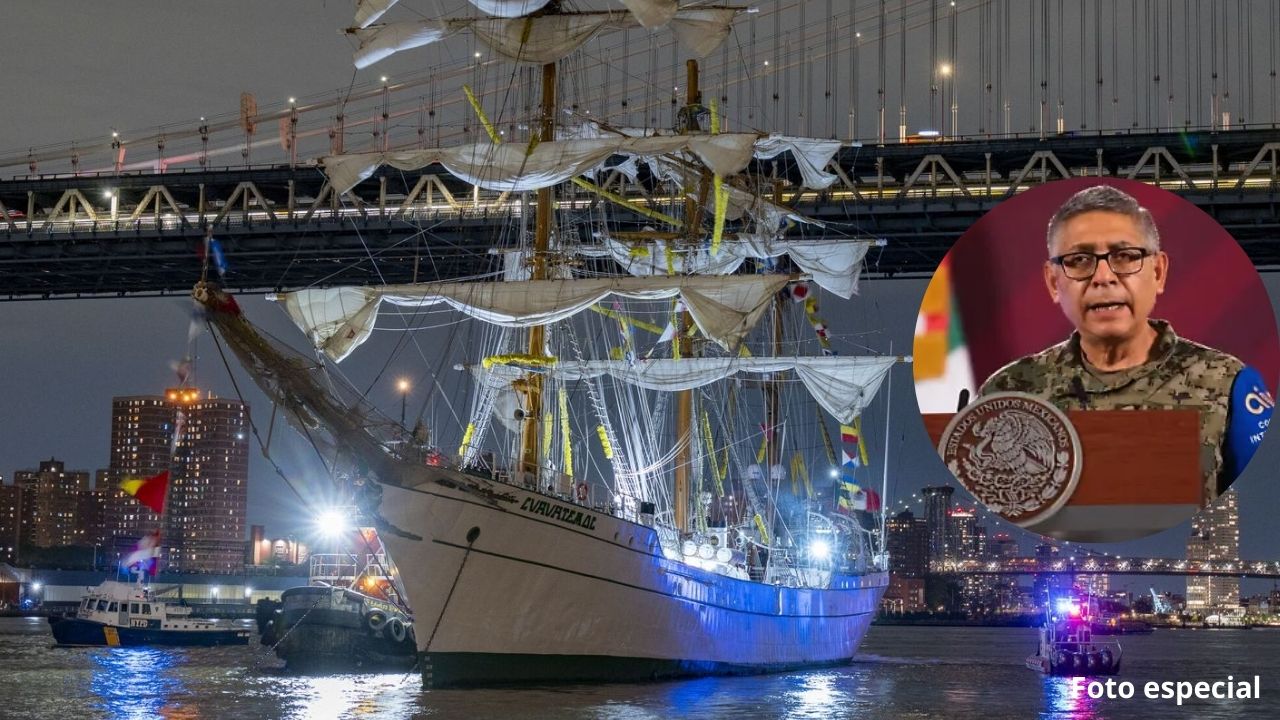 Será transparente investigación sobre buque Cuauhtémoc