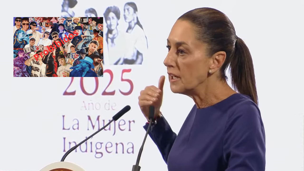 Insiste Sheinbaum en que no se deben prohibir los corridos tumbados