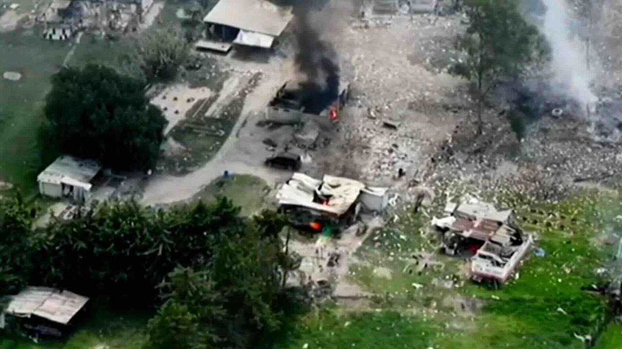 Explosión en Tultepec deja 1 muerto y 9 heridos 