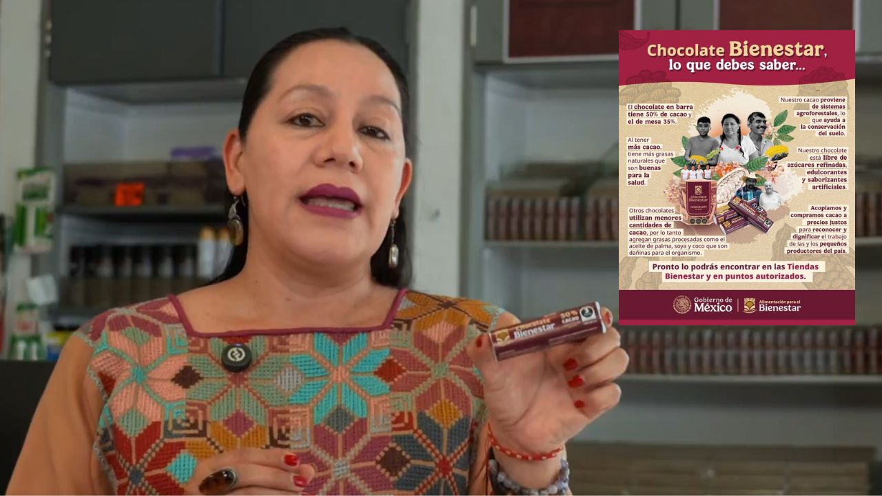 Llegan las barritas de Chocolate Bienestar